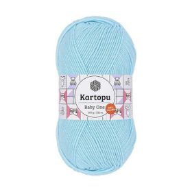 Kartopu K502 Baby One Mavi Örgü Bebe Yünü