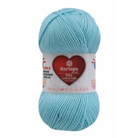 Kartopu K502 Baby One Mavi Örgü Bebe Yünü