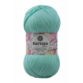 Kartopu K507 100 gr Mint Yeşil Cotton Love El Örgü İpi