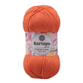 Kartopu K512 100 gr Mavi Cotton Love El Örgü İpi