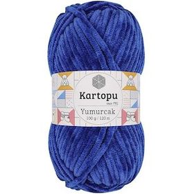 Kartopu K524 Gece Mavisi Yumurcak Kadife El Örgü İpi