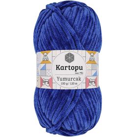 Kartopu K524 Gece Mavisi Yumurcak Kadife El Örgü İpi
