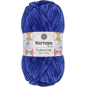 Kartopu K524 Gece Mavisi Yumurcak Kadife El Örgü İpi