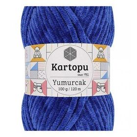 Kartopu K524 Gece Mavisi Yumurcak Kadife El Örgü İpi