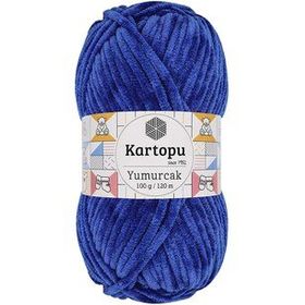 Kartopu K524 Gece Mavisi Yumurcak Kadife El Örgü İpi
