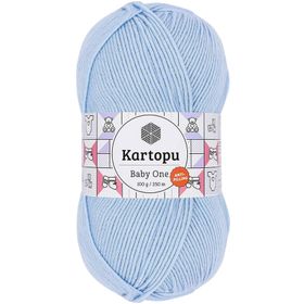 Kartopu K544 Mavi Baby One Tüylenmeyen El Örgü İpi Yünü