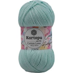 Kartopu K547 Mint Yeşili Cotton Love 100 gr El Örgü İpi