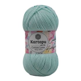 Kartopu K547 Mint Yeşili Cotton Love 100 gr El Örgü İpi