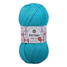 Kartopu K576 100 gr Turkuaz Baby One El Örgü İpi