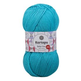Kartopu K576 100 gr Turkuaz Baby One El Örgü İpi