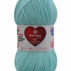 Kartopu K578 100 gr Bebe Yeşil Baby Love Care El Örgü İpi