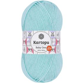 Kartopu K578 Bebe Mavi Baby One Tüylenmeyen El Örgü İpi Yünü