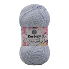 Kartopu K580 100 gr Bebe Mavi Cotton Love El Örgü İpi
