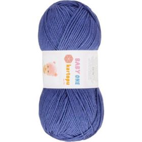 Kartopu K604 Baby One Koyu Mavi Bebe Yünü