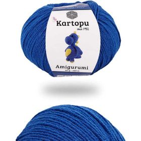 Kartopu K621 Saks Mavi Amigurami İpi