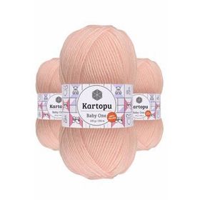 Kartopu K699 3 Adet Pembe Baby One Tüylenmeyen El Örgü İpi Yünü