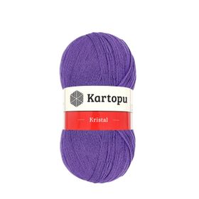 Kartopu K703 Kristal Mor El Örgü Lif İpi