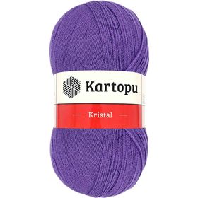 Kartopu K703 Kristal Mor El Örgü Lif İpi