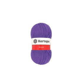 Kartopu K703 Kristal Mor El Örgü Lif İpi
