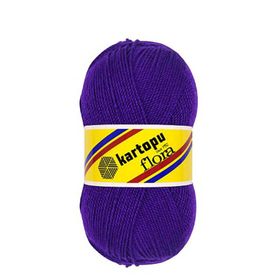 Kartopu K707 Live Purple Flora El Örgü İpi