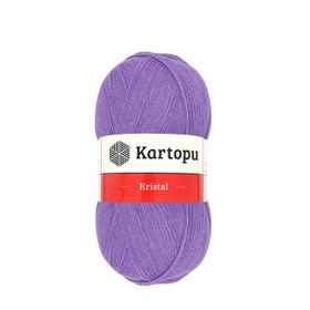 Kartopu K708 Kristal Eflatun El Örgü Lif İpi