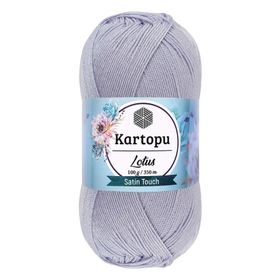 Kartopu K714 Gri Lotus Bikini Büstiyer Bluz Örgü İpi