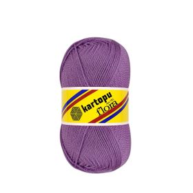 Kartopu K716 Flora Lila El Örgü Patik İpi