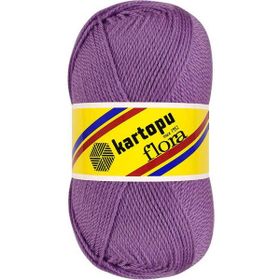 Kartopu K716 Flora Lila El Örgü Patik İpi