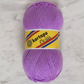 Kartopu K716 Flora Lila El Örgü Patik İpi