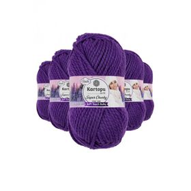Kartopu K725 100 gr 5 Adet Süper Chunky Kalın Kışlık El Örgü İpliği