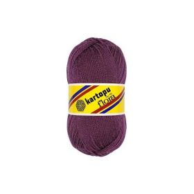 Kartopu K729 Flora Mürdüm El Örgü Patik İpi