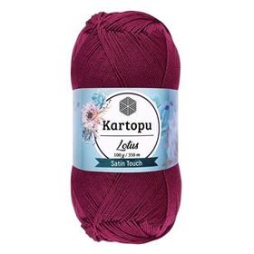 Kartopu K747 100 gr Mürdüm Lotus El Örgü İpi