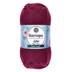 Kartopu K747 100 gr Mürdüm Lotus El Örgü İpi