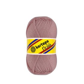 Kartopu K753 Flora Pudra El Örgü Patik İpi
