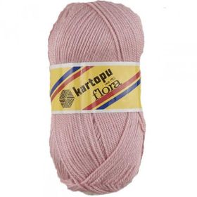 Kartopu K753 Flora Pudra El Örgü Patik İpi