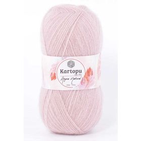 Kartopu K762 Taş Angora Naturel El Örgü İpi
