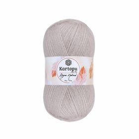 Kartopu K762 Taş Angora Naturel El Örgü İpi