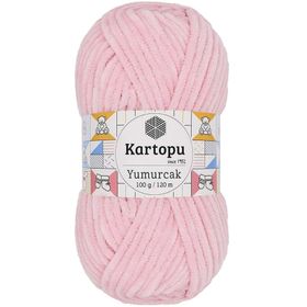 Kartopu K768 Bebe Pembe Yumurcak Kadife El Örgü İpi