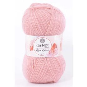 Kartopu K776 Pudra Angora Naturel El Örgü İpi