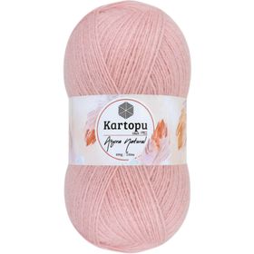 Kartopu K780 Gelin Pembesi Angora Naturel El Örgü İpi