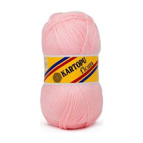 Kartopu K788 Light Pink Flora El Örgü İpi