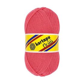 Kartopu K812 Dark Pink Flora El Örgü İpi