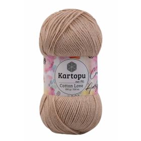 Kartopu K837 Lotus Bej El Örgü İpi