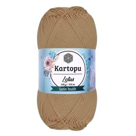 Kartopu K837 Lotus Bej El Örgü İpi