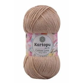 Kartopu K837 Lotus Bej El Örgü İpi