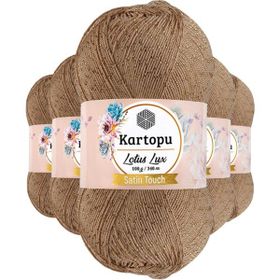 Kartopu K837 Ten 5 Adet Lotus Lux Simli Bikini Büstiyer Bluz Örgü İpi