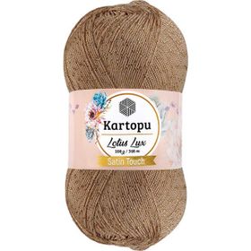Kartopu K837 Ten Lotus Lux Bikini Büstiyer Bluz Simli Örgü İpi