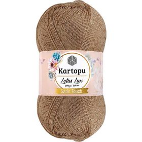 Kartopu K837 Ten Lotus Lux Bikini Büstiyer Bluz Simli Örgü İpi