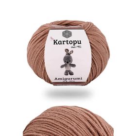 Kartopu K842 Kızıl Kahve Amigurami İpi