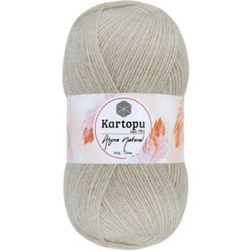 Kartopu K844 Angora Natural El Örgü İpi